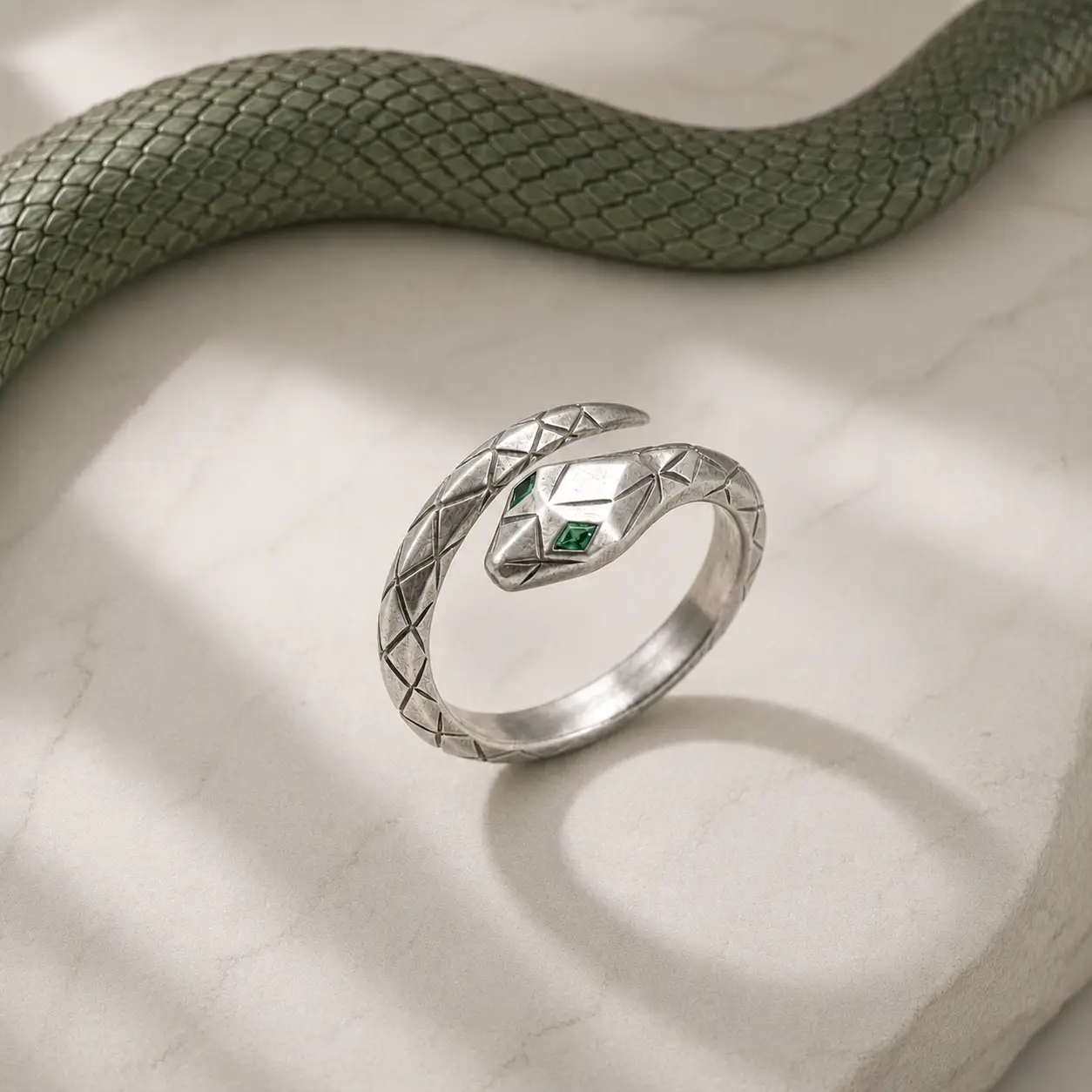verde serpiente cuerpo